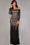 Full Length Lace Dress